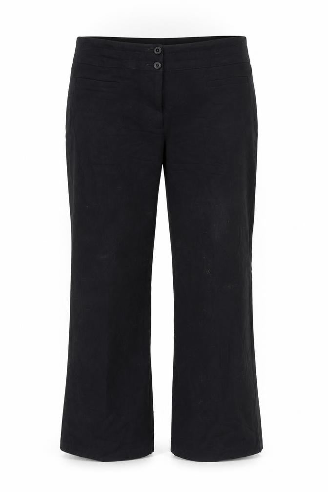 Marks & Spencer Womens Black   Dress Pants Trousers Size 12 L30 in