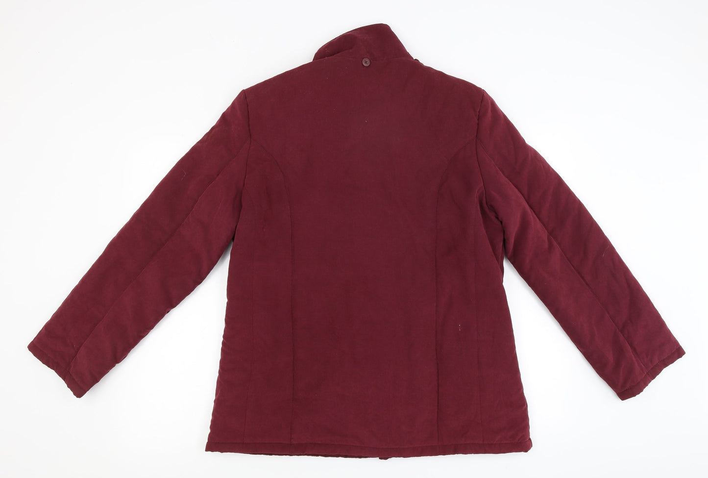 BHS Womens Red   Parka Coat Size 14