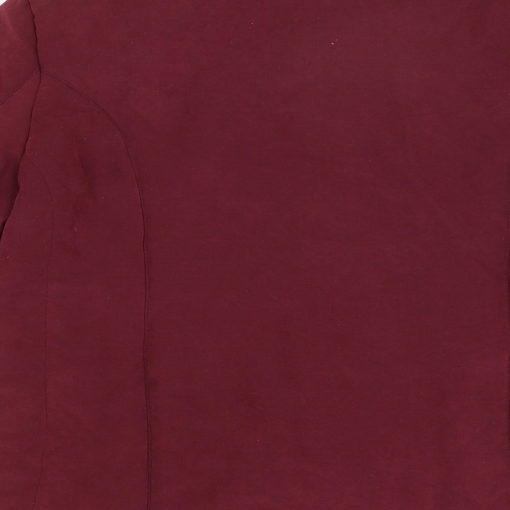 BHS Womens Red   Parka Coat Size 14