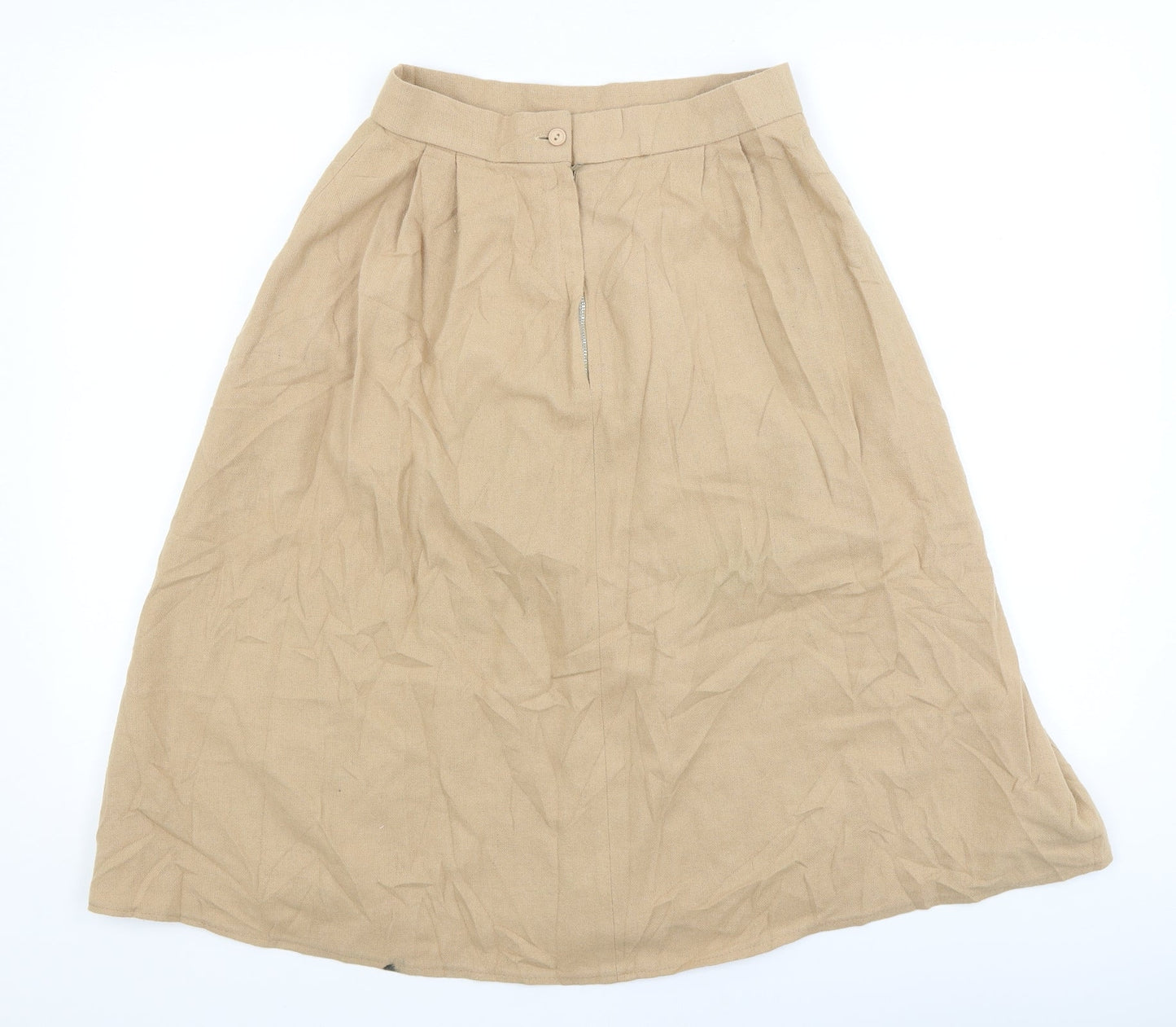 Preworn Womens Brown   Tulip Skirt Size 8