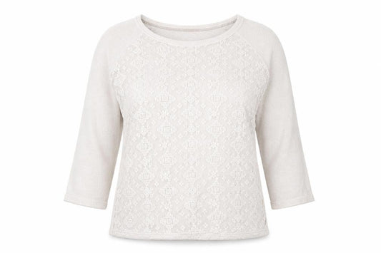 Marks & Spencer Womens White Floral  Pullover Jumper Size 16
