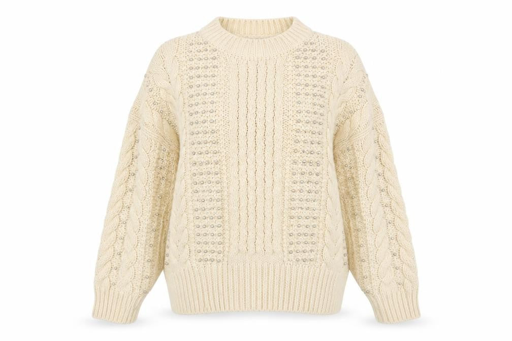 New Look Womens Ivory   Pullover Jumper Size S