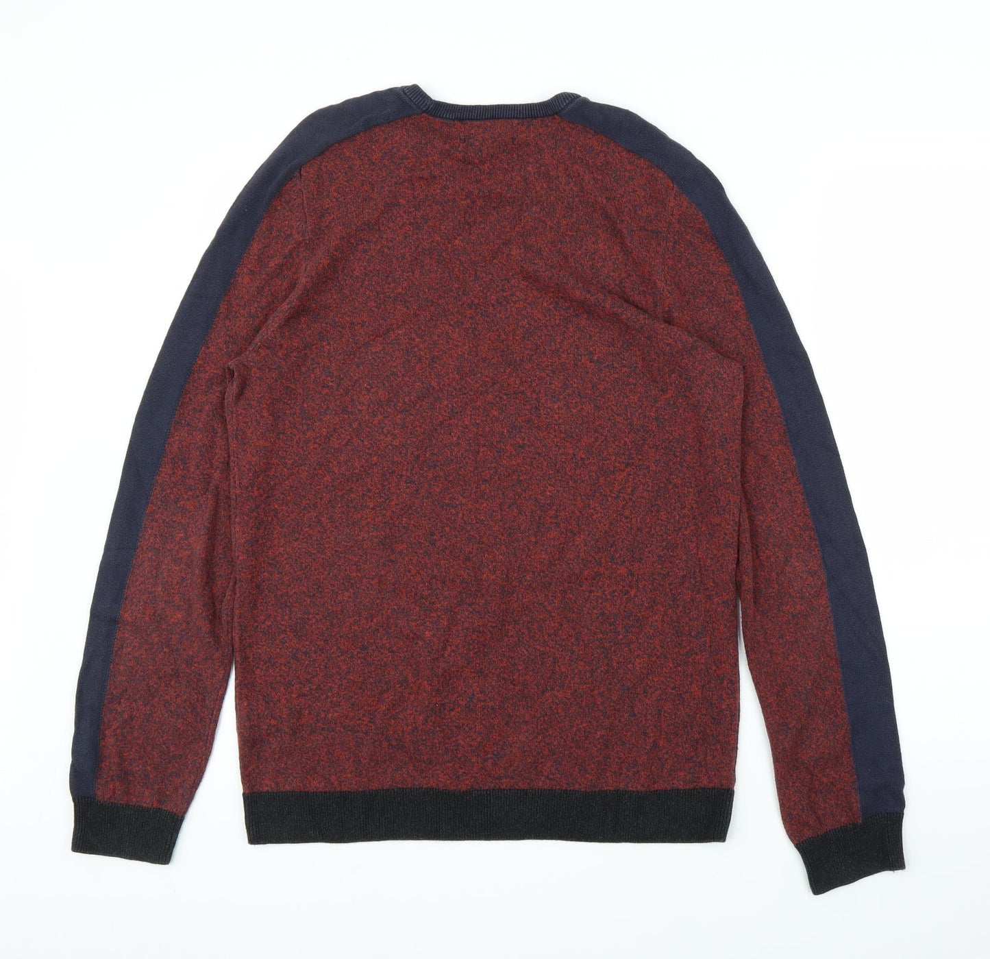 M&S Mens Purple   Pullover Jumper Size S