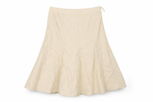 Preworn Womens Beige   Trumpet Skirt Size L
