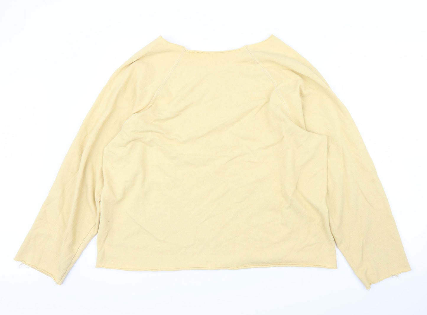 Preworn Womens Yellow   Pullover Jumper Size XL