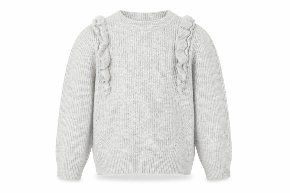 George` Girls Grey   Pullover Jumper Size M
