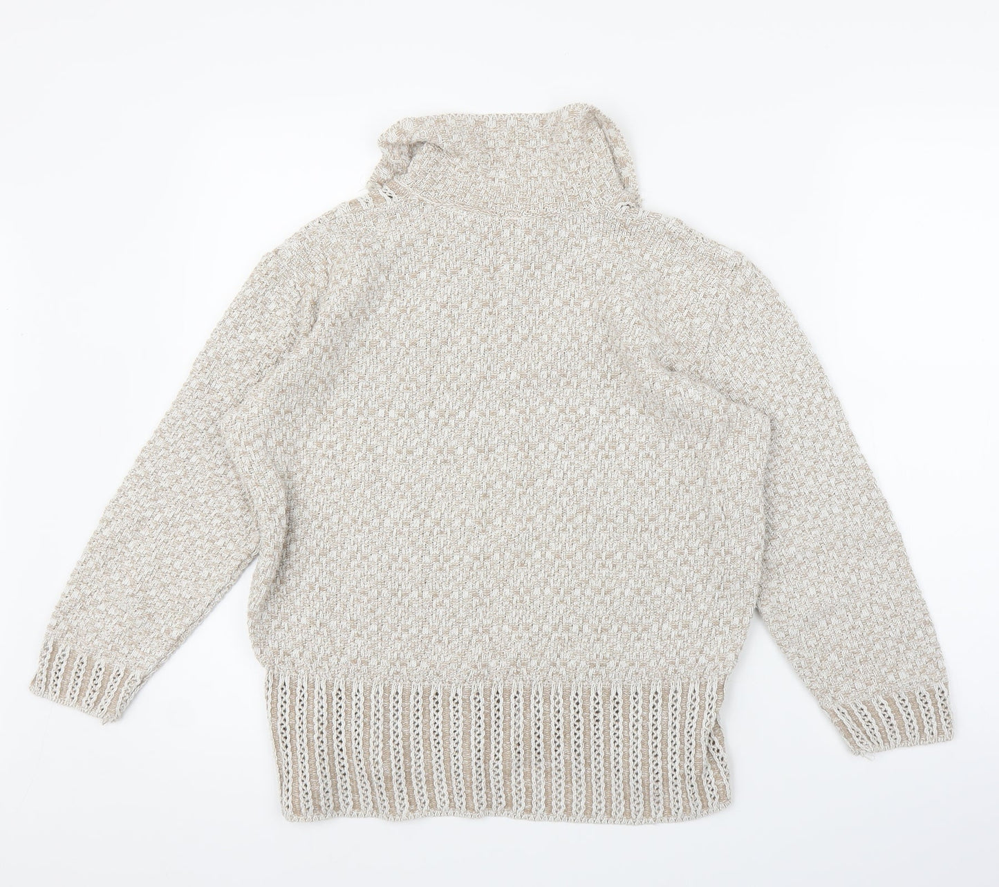Preworn Womens Beige   Pullover Jumper Size M