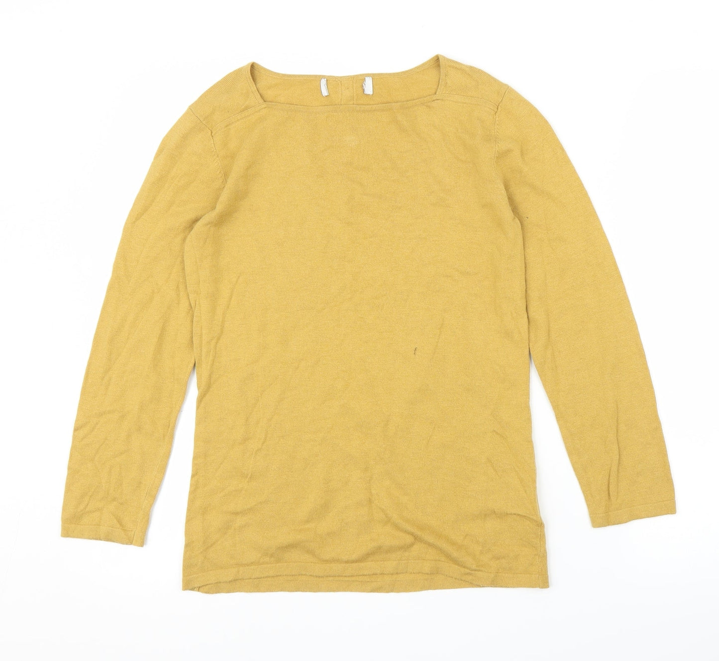 NEXT Womens Yellow   Basic Blouse Size 6