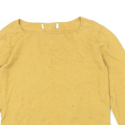 Next Womens Yellow   Basic Blouse Size 6