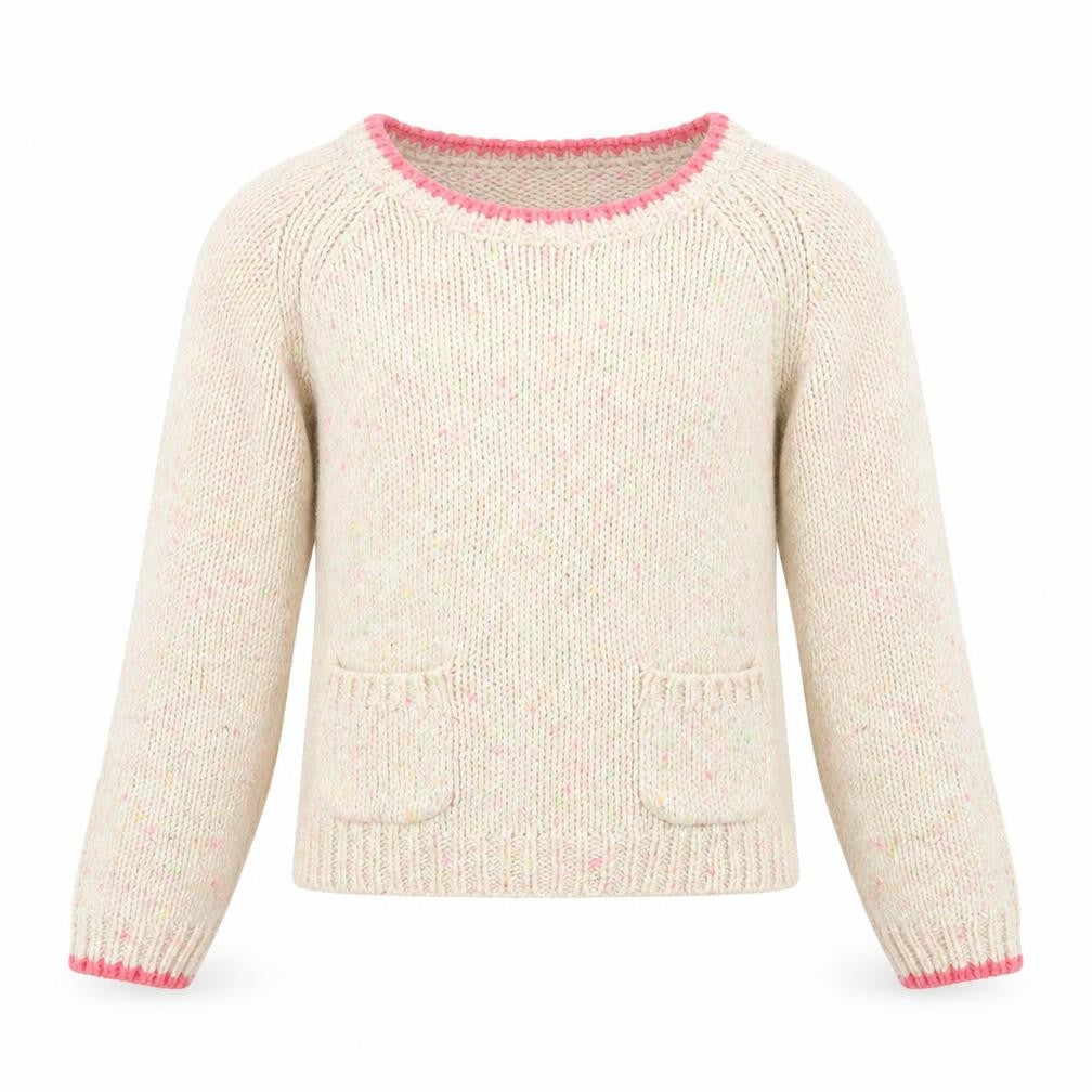 George Girls White   Pullover Jumper Size 10-11 Years