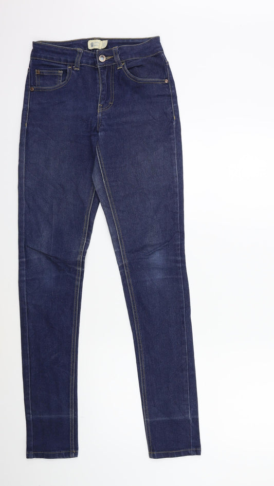 Gina Tricot Womens Blue  Denim Skinny Jeans Size 25 in L30 in
