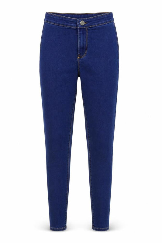 Denim & Co. Womens Blue  Denim Skinny Jeans Size 6 L25 in
