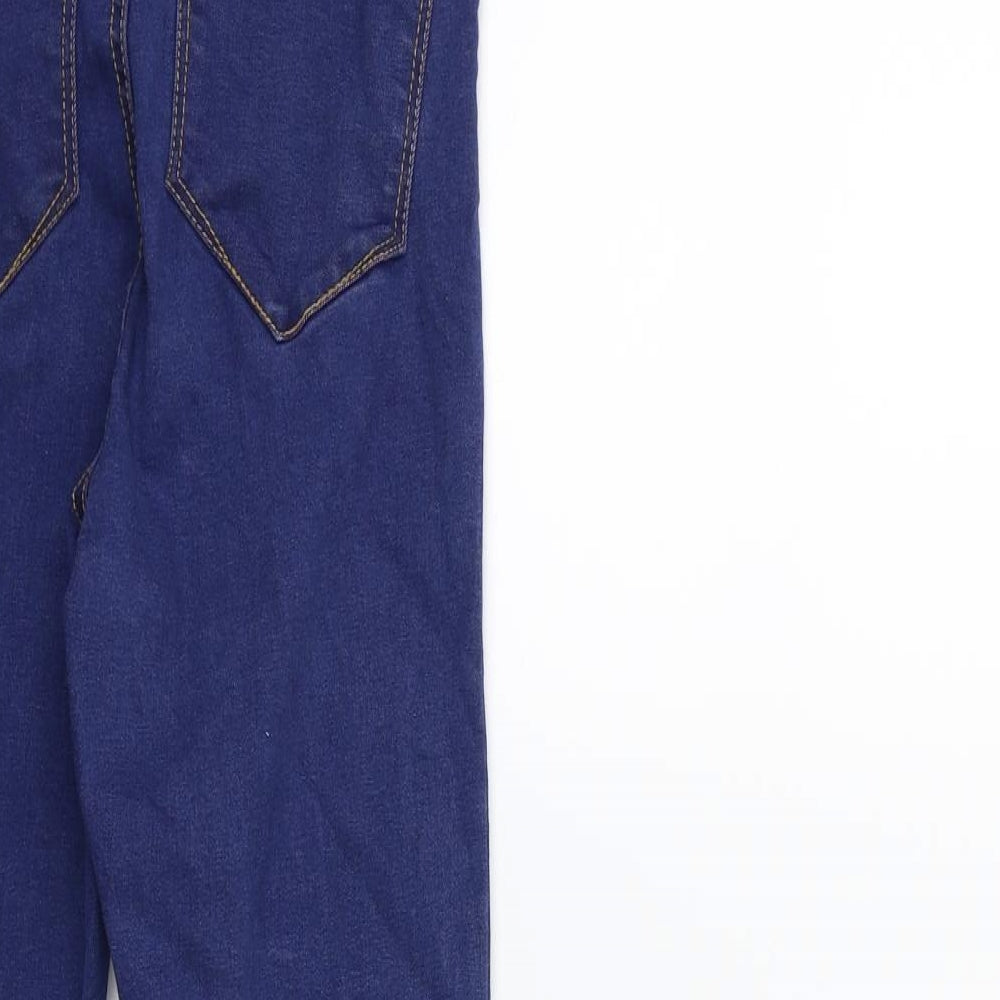 Denim & Co. Womens Blue  Denim Skinny Jeans Size 6 L25 in