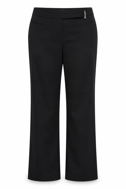 T. Tuch Womens Black   Trousers  Size 14 L30 in