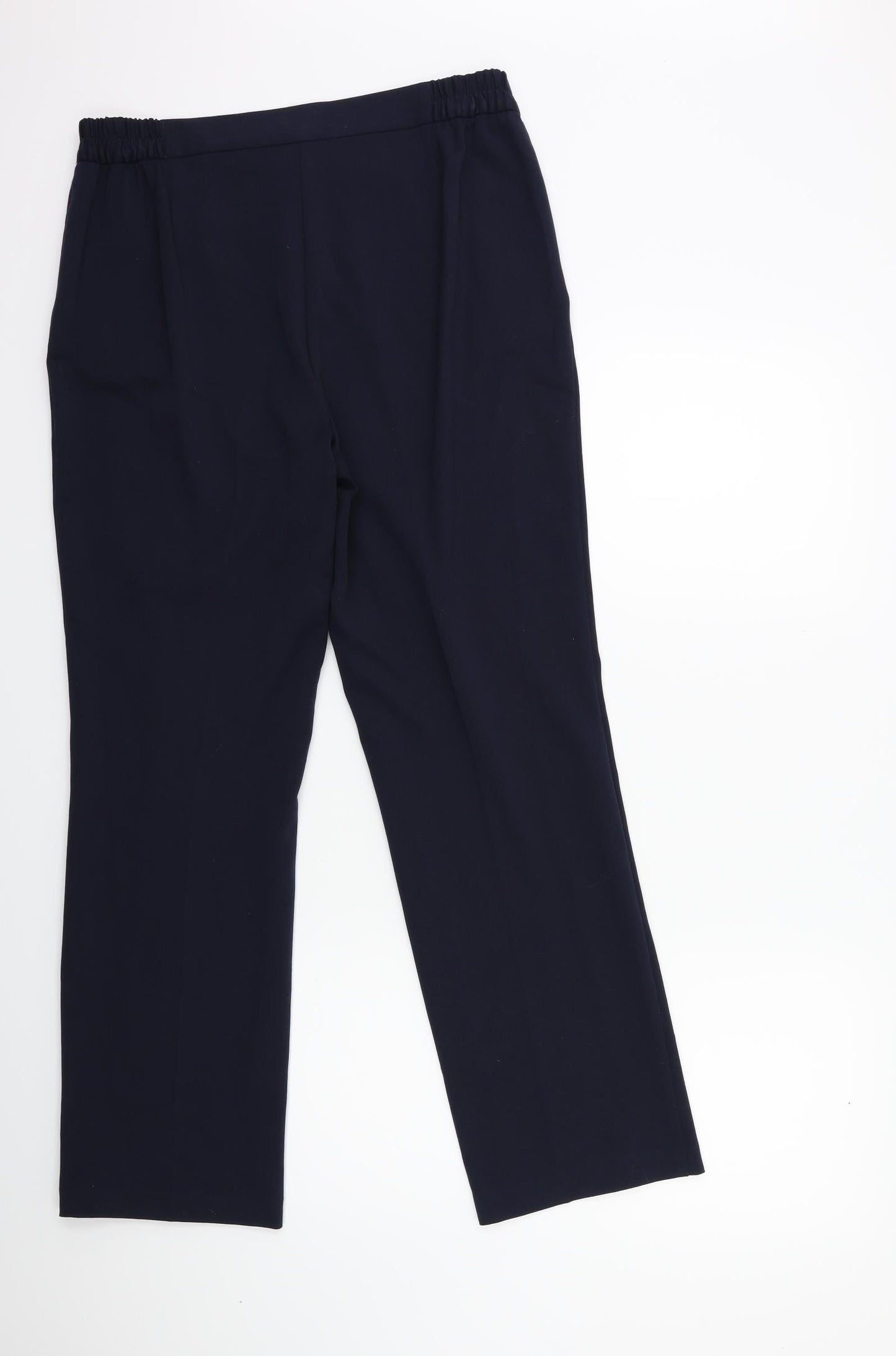 Marks and Spencer Womens Blue   Trousers  Size 12 L30 in