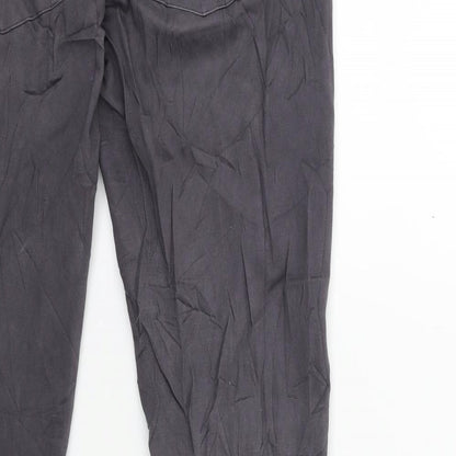 Camaïeu Womens Grey   Trousers  Size 30 in L29 in