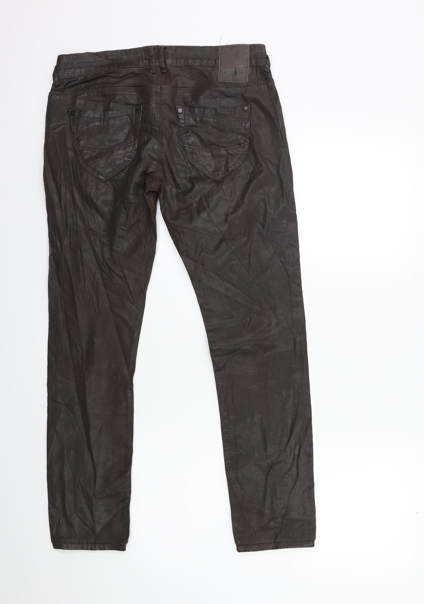 Preworn Womens Brown   Trousers  Size 10 L28 in