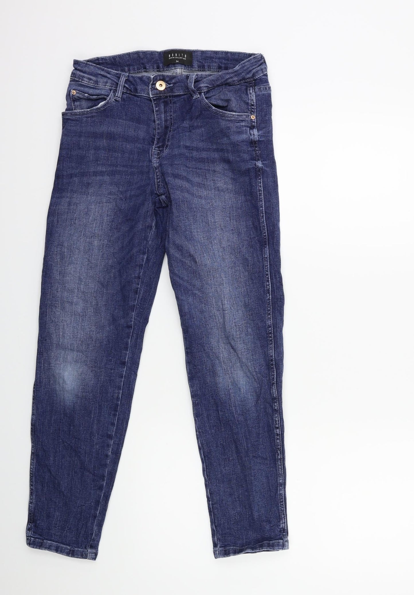 Mohito Womens Blue  Denim Skinny Jeans Size 6 L26 in
