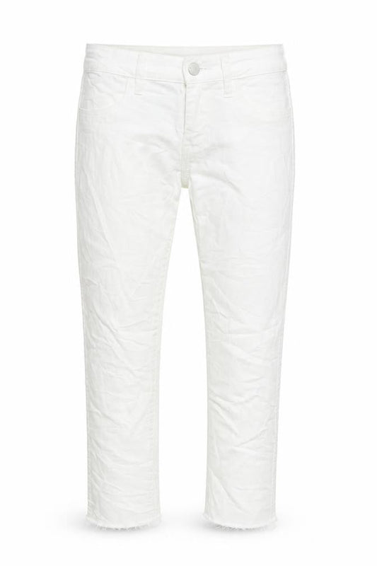 H&M Womens White  Denim Cropped Jeans Size 29 in L25 in