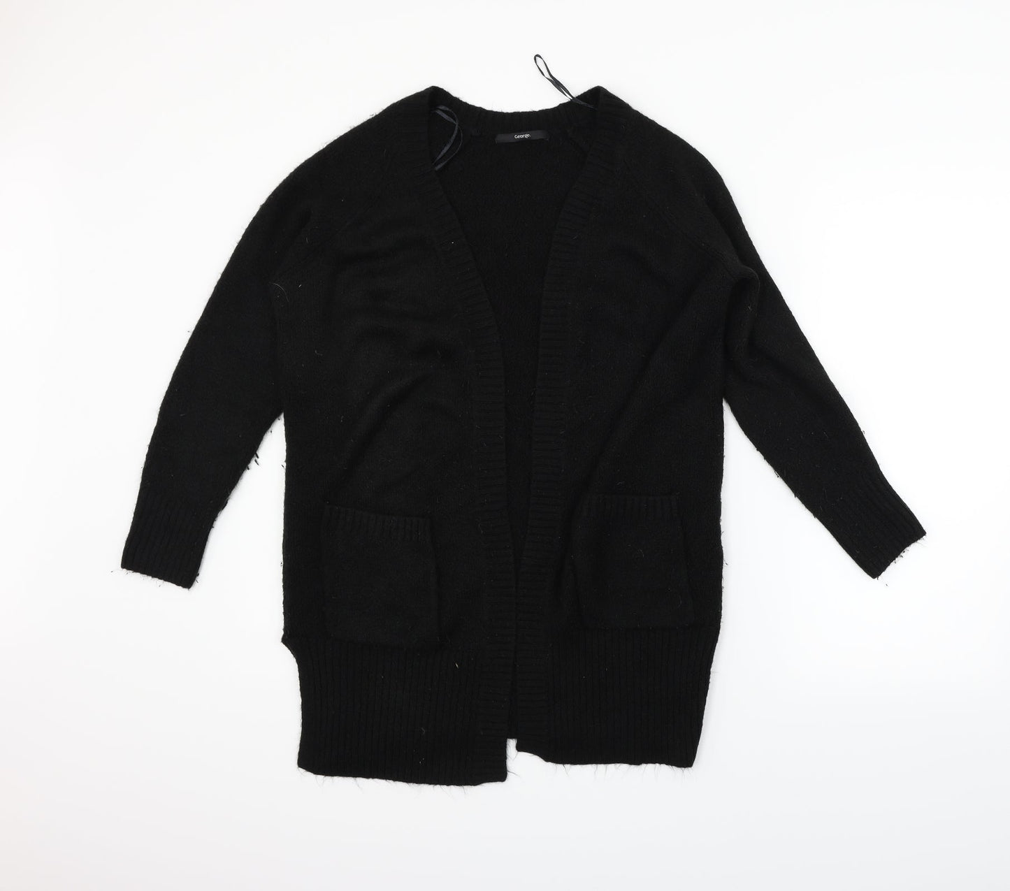 George Womens Black   Cardigan Jumper Size S