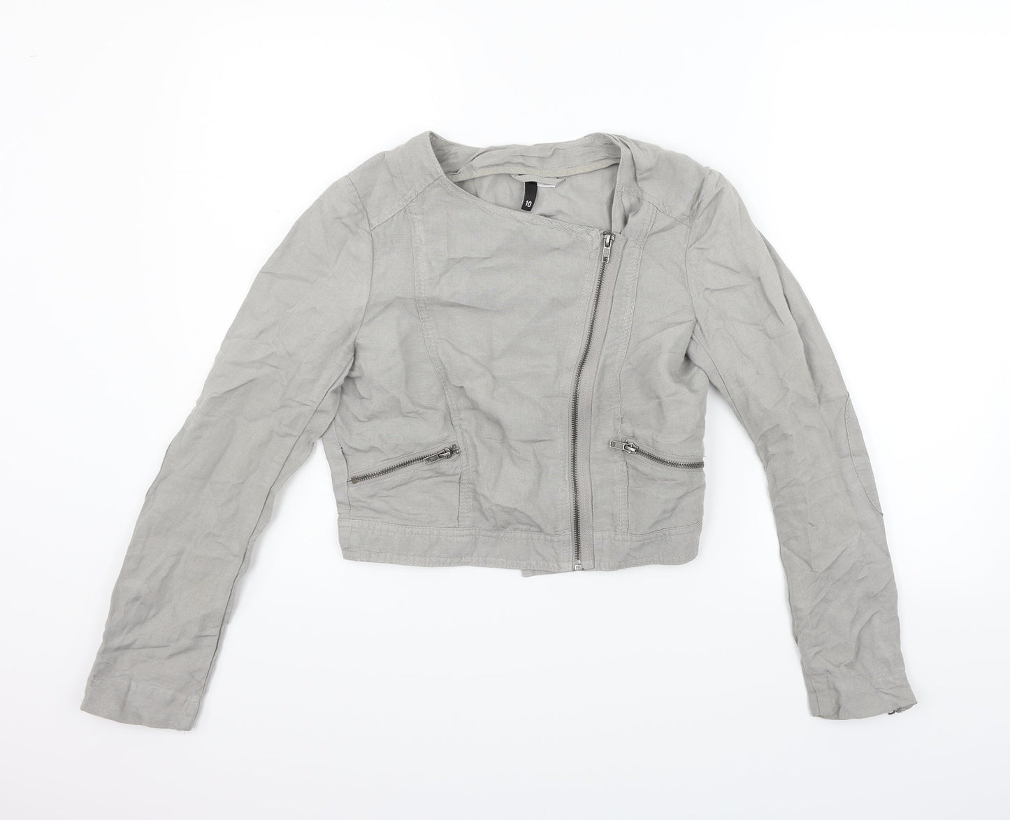 Divided Womens Grey   Jacket Coat Size 10