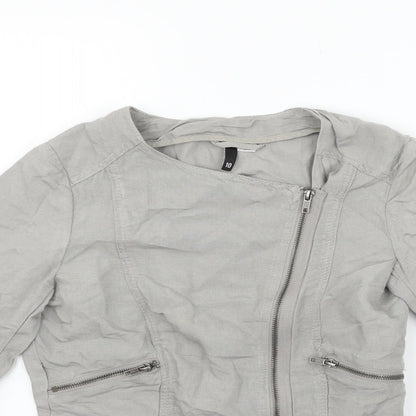 Divided Womens Grey   Jacket Coat Size 10