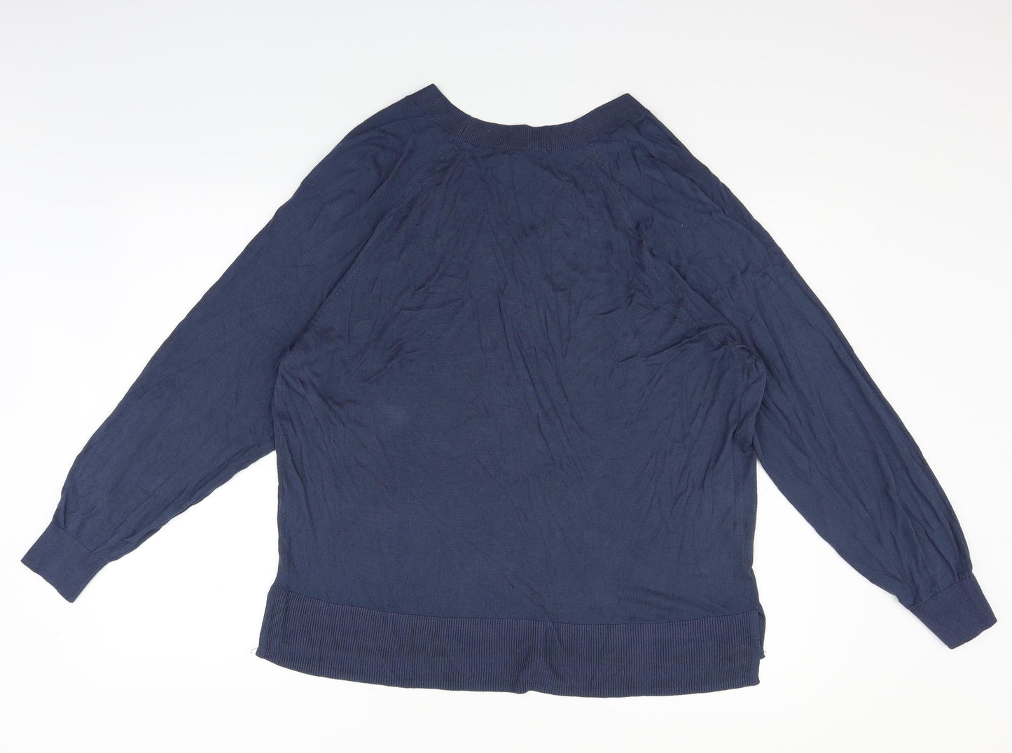 H&M Womens Blue   Pullover Jumper Size L