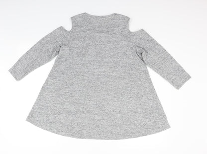 Christopher Fink Womens Grey   Pullover Jumper Size M
