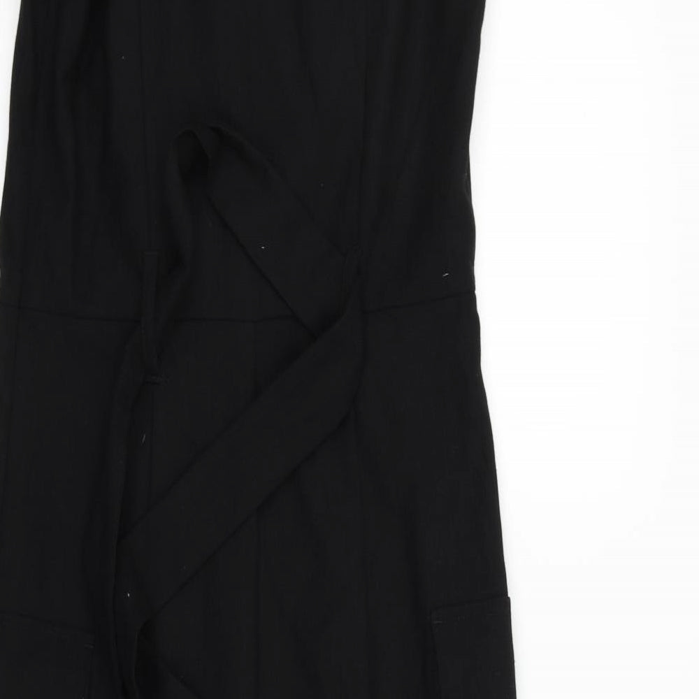 NEXT Womens Black   Fit & Flare  Size 6  - BELTED