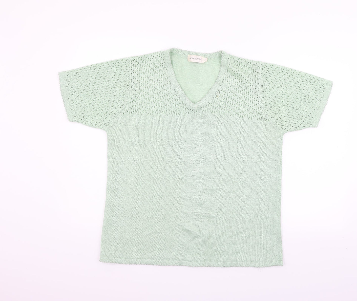 Bonmarché Womens Green   Pullover Jumper Size M