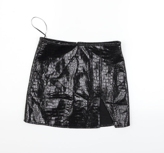 Motel Womens Black   Flare Skirt Size S