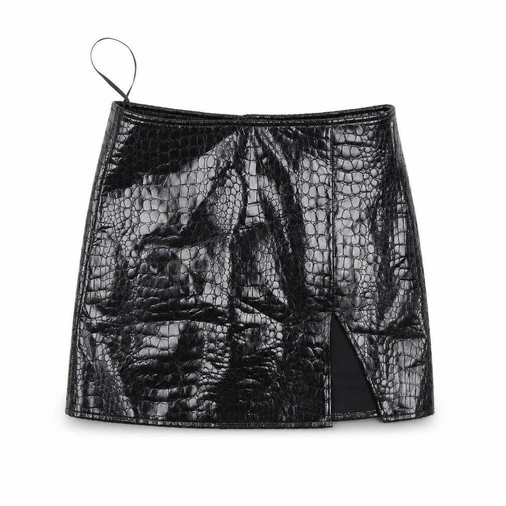 Motel Womens Black   Flare Skirt Size S