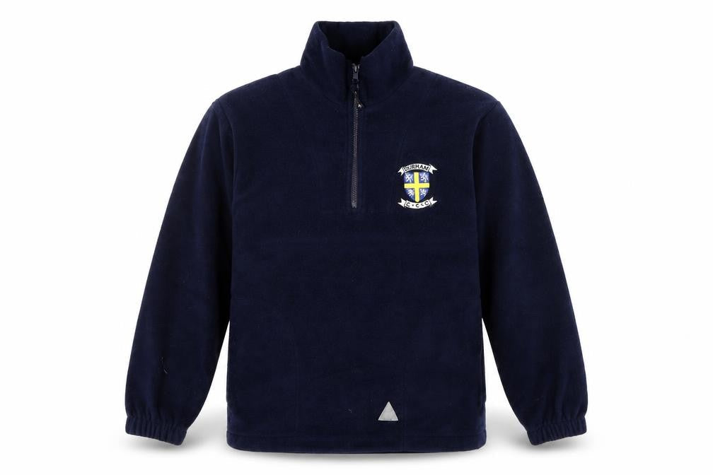 Result Boys Blue   Henley Jumper Size L  - Durham