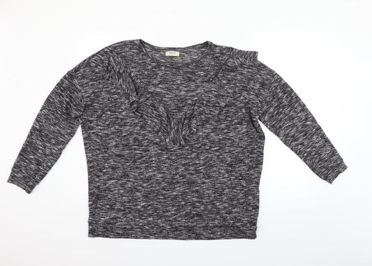 Papaya Womens Grey   Pullover Jumper Size L