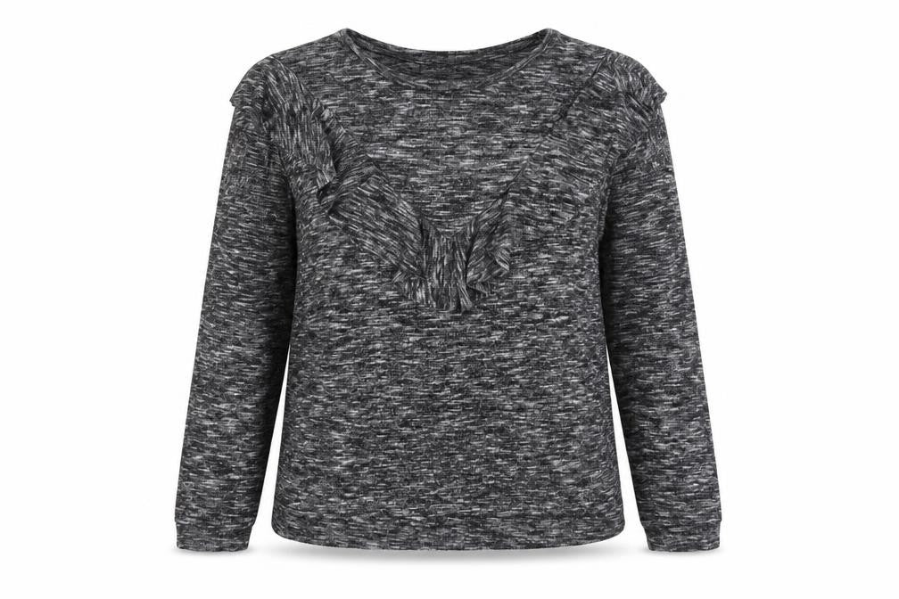 Papaya Womens Grey   Pullover Jumper Size L