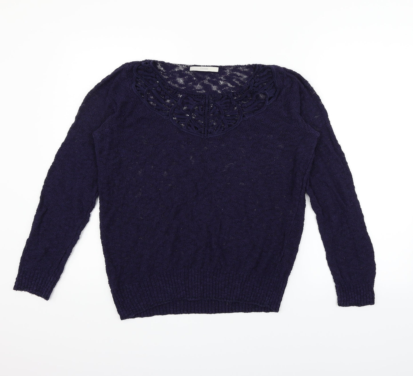 George Womens Blue   Pullover Jumper Size 14
