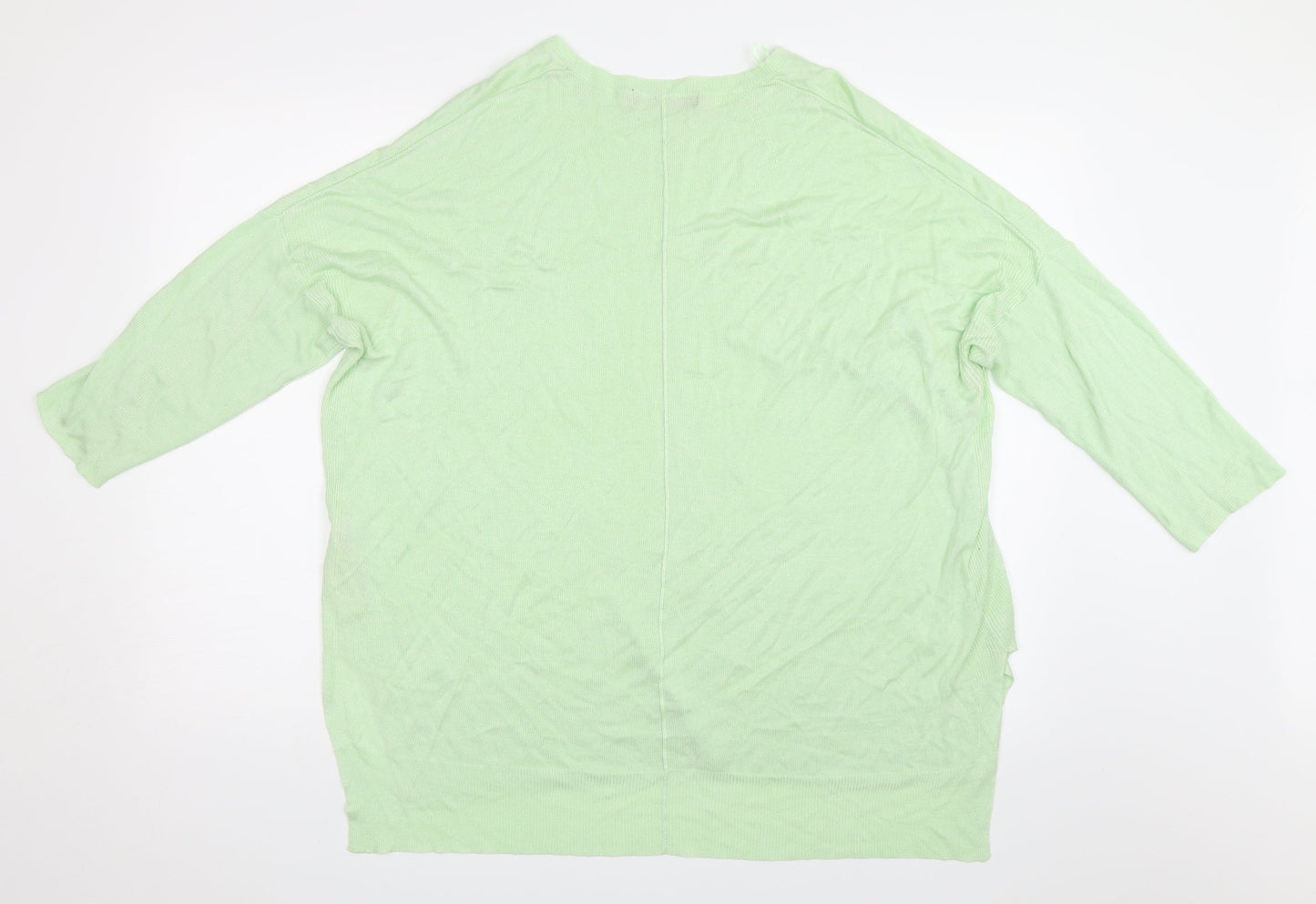Marks and Spencer Womens Green   Pullover Jumper Size 14