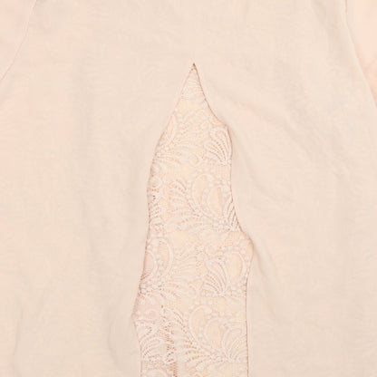 Peacocks Womens Beige   Basic Blouse Size 14