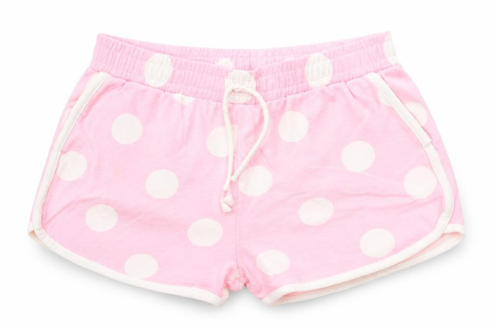 TU Girls Pink Polka Dot  Hot Pants Shorts Size 6 Years