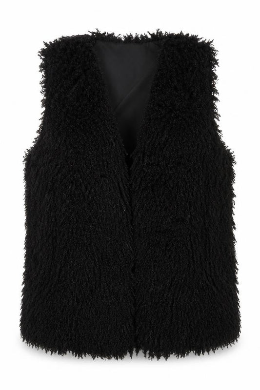 Papaya Womens Black   Jacket Waistcoat Size S
