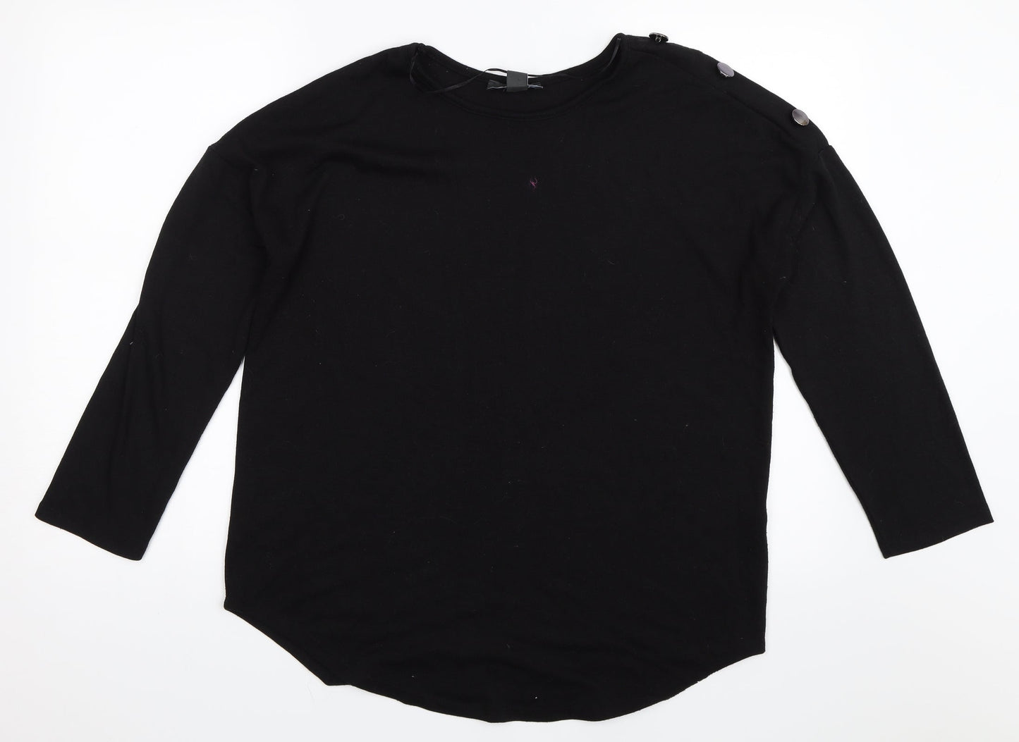 Primark Womens Black   Pullover Jumper Size 10