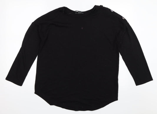 Primark Womens Black   Pullover Jumper Size 10
