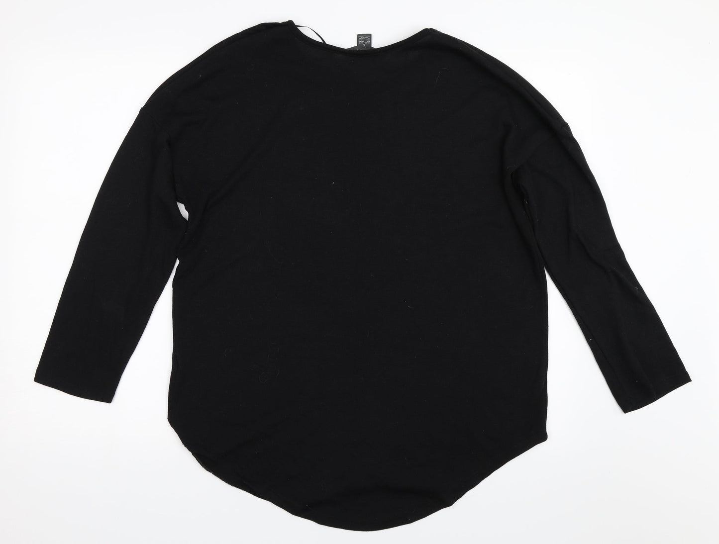 Primark Womens Black   Pullover Jumper Size 10