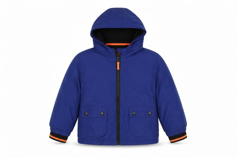 Primark Boys Blue   Basic Coat Coat Size 4XL