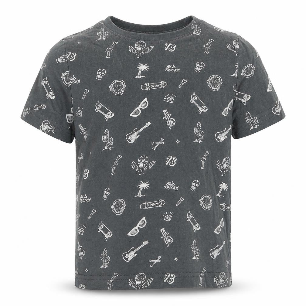 TU Boys Grey   Basic T-Shirt Size 6 Years