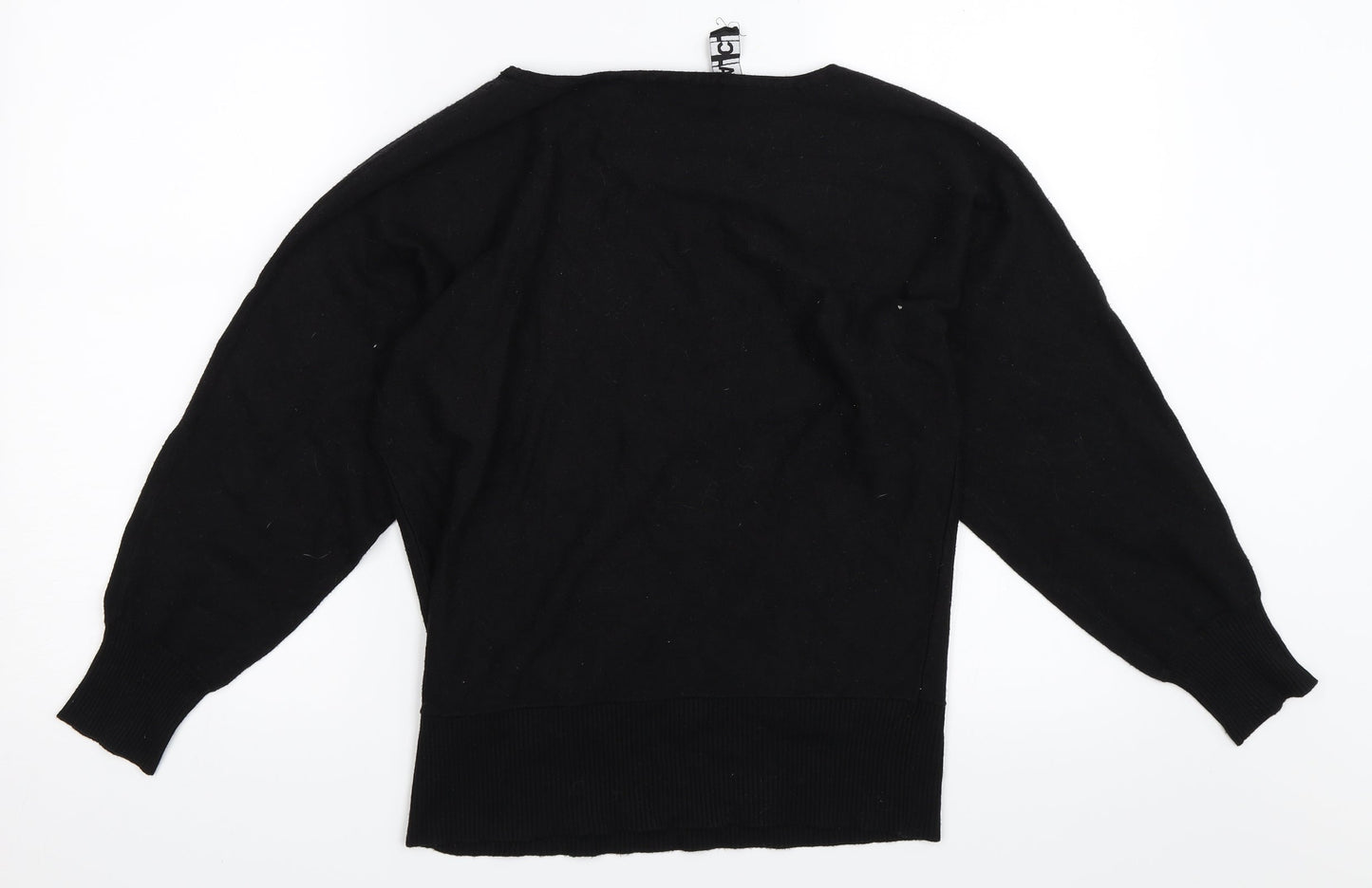 J.A.C. Womens Black   Pullover Jumper Size 12