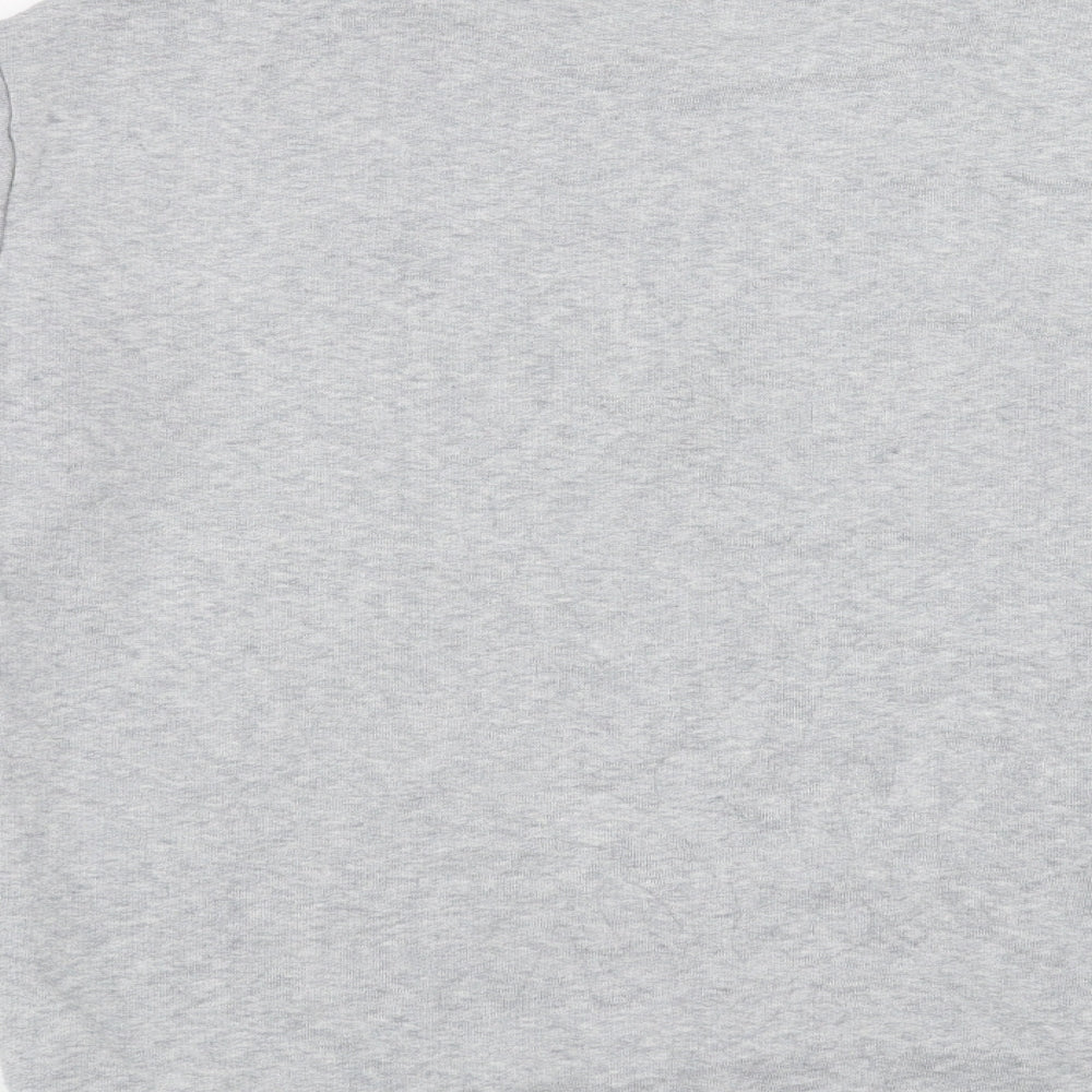 Topshop Womens Grey   Pullover Sweatshirt Size 8