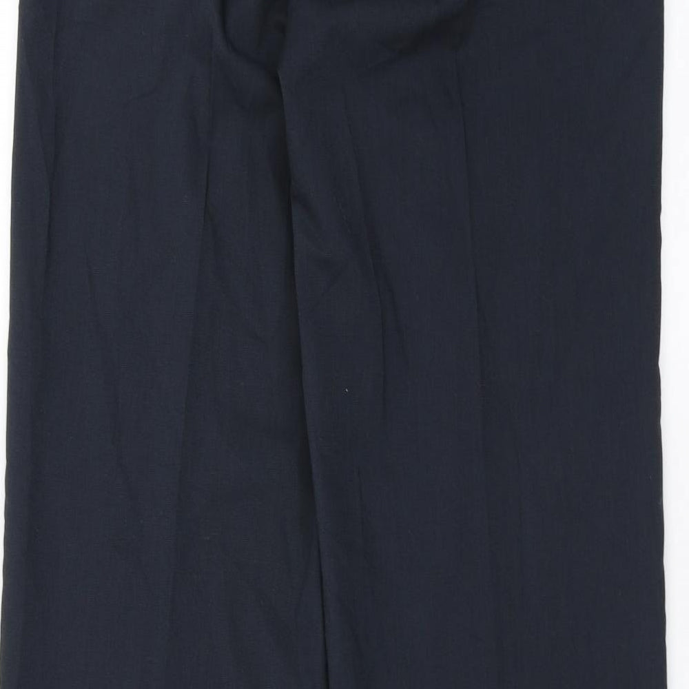 ICONA Womens Blue   Trousers  Size 12 L31 in