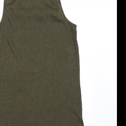 Primark Womens Green   Basic Blouse Size 6  - beaded