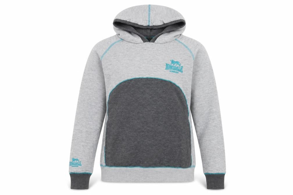 Lonsdale Womens Grey   Pullover Hoodie Size 12